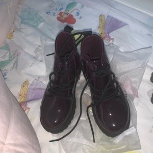 Zara Toddler Burgundy Boots